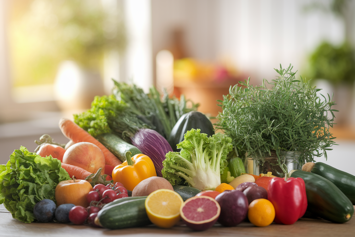 fruits-legumes-herbes-table