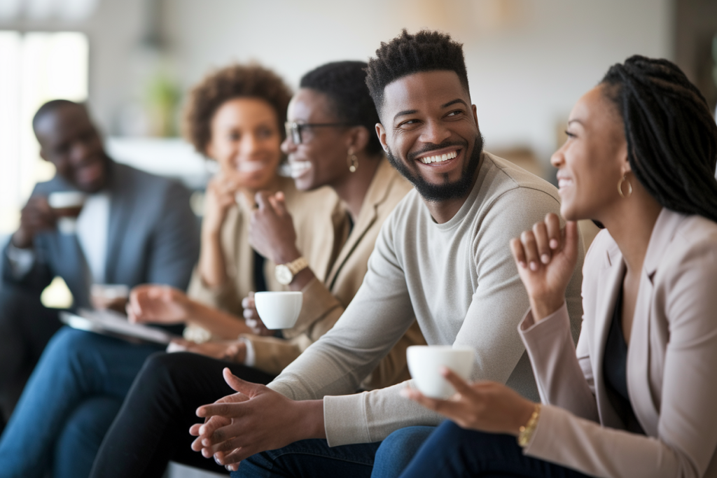 groupe-divers-cafe-moderne-conversation