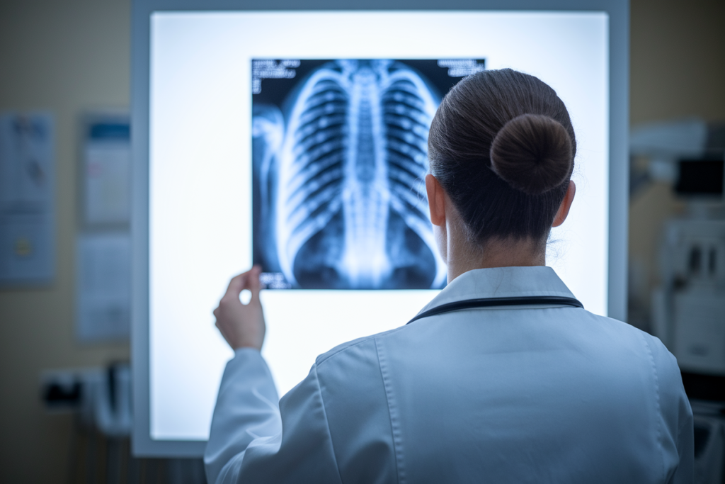 medecin-dos-blouse-blanche-radiographie