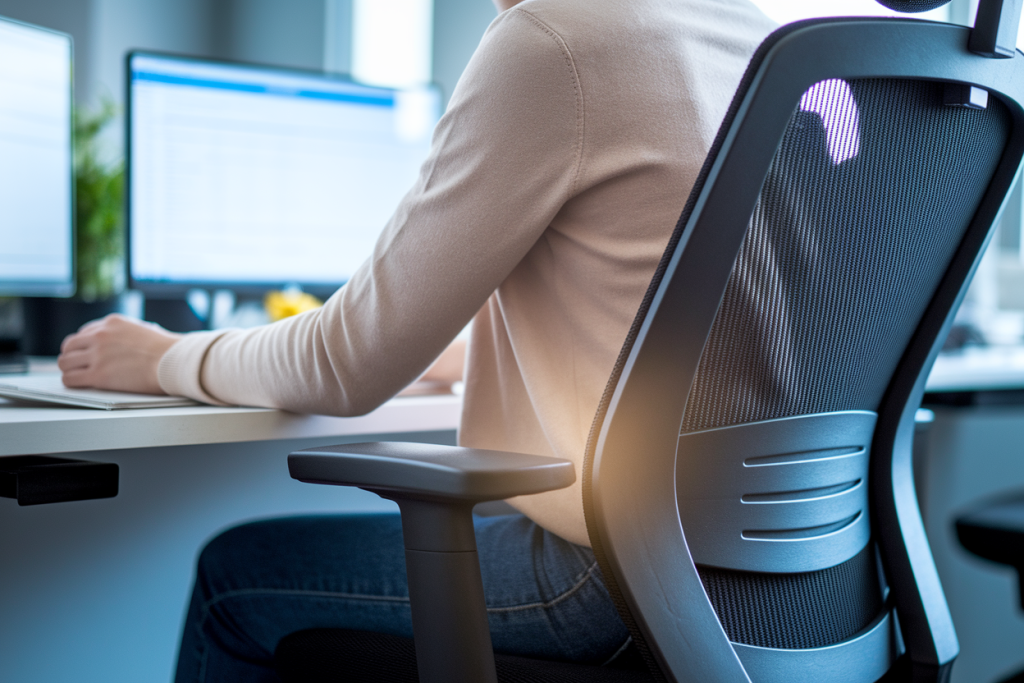 personne-fauteuil-ergonomique-posture-bureau