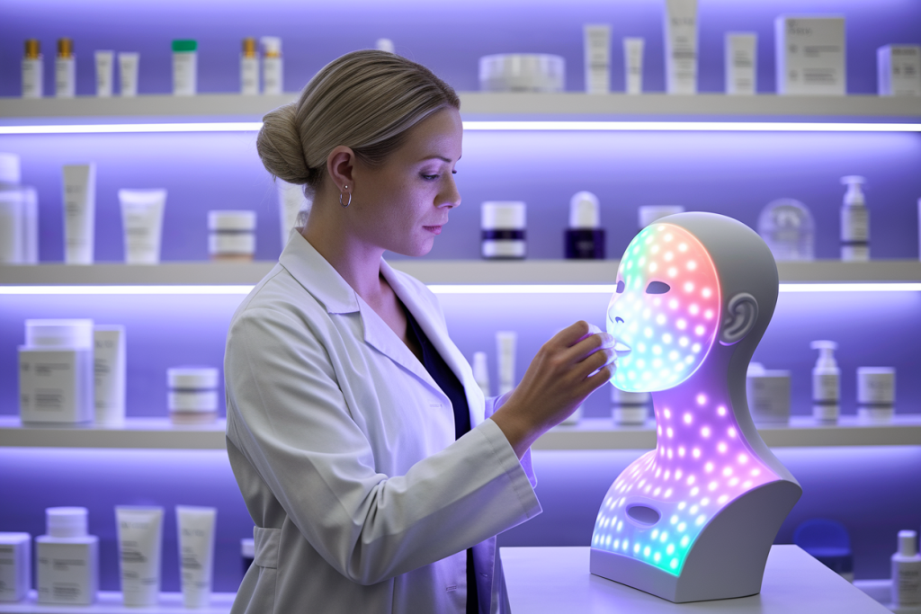 dermatologue-masque-led-mannequin-clinique