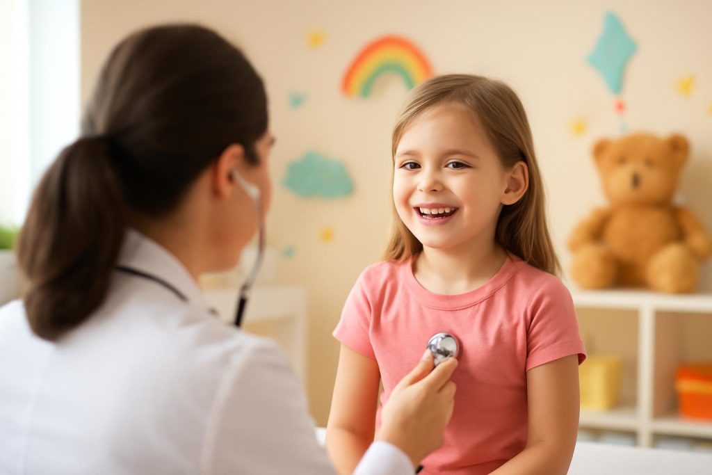 enfant-heureux-cabinet-medical-decorations