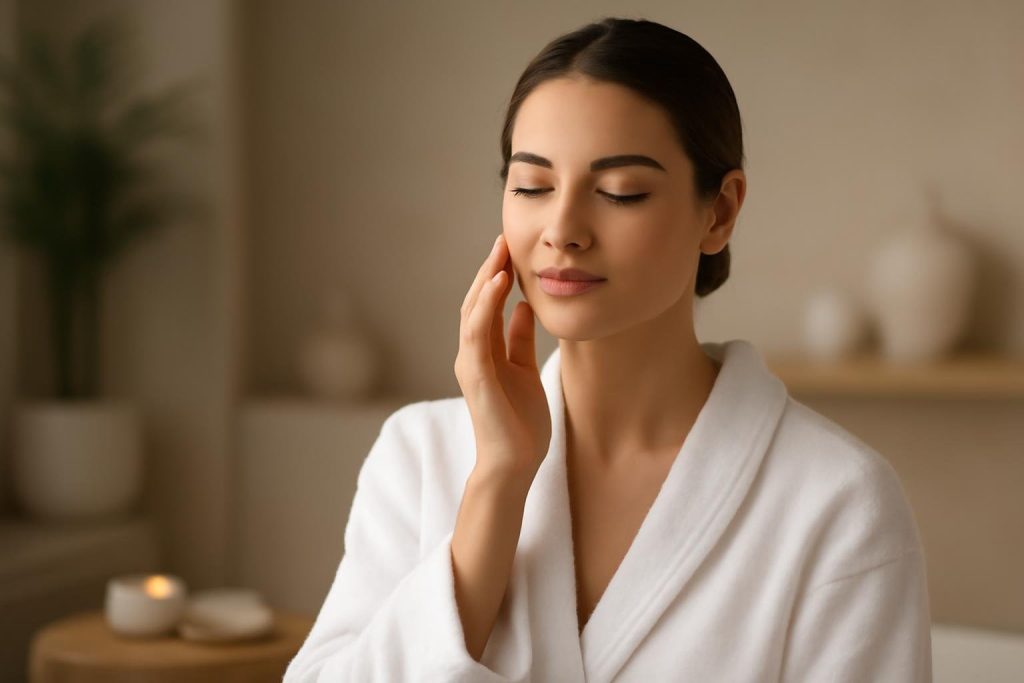 femme-spa-moderne-decor-minimaliste