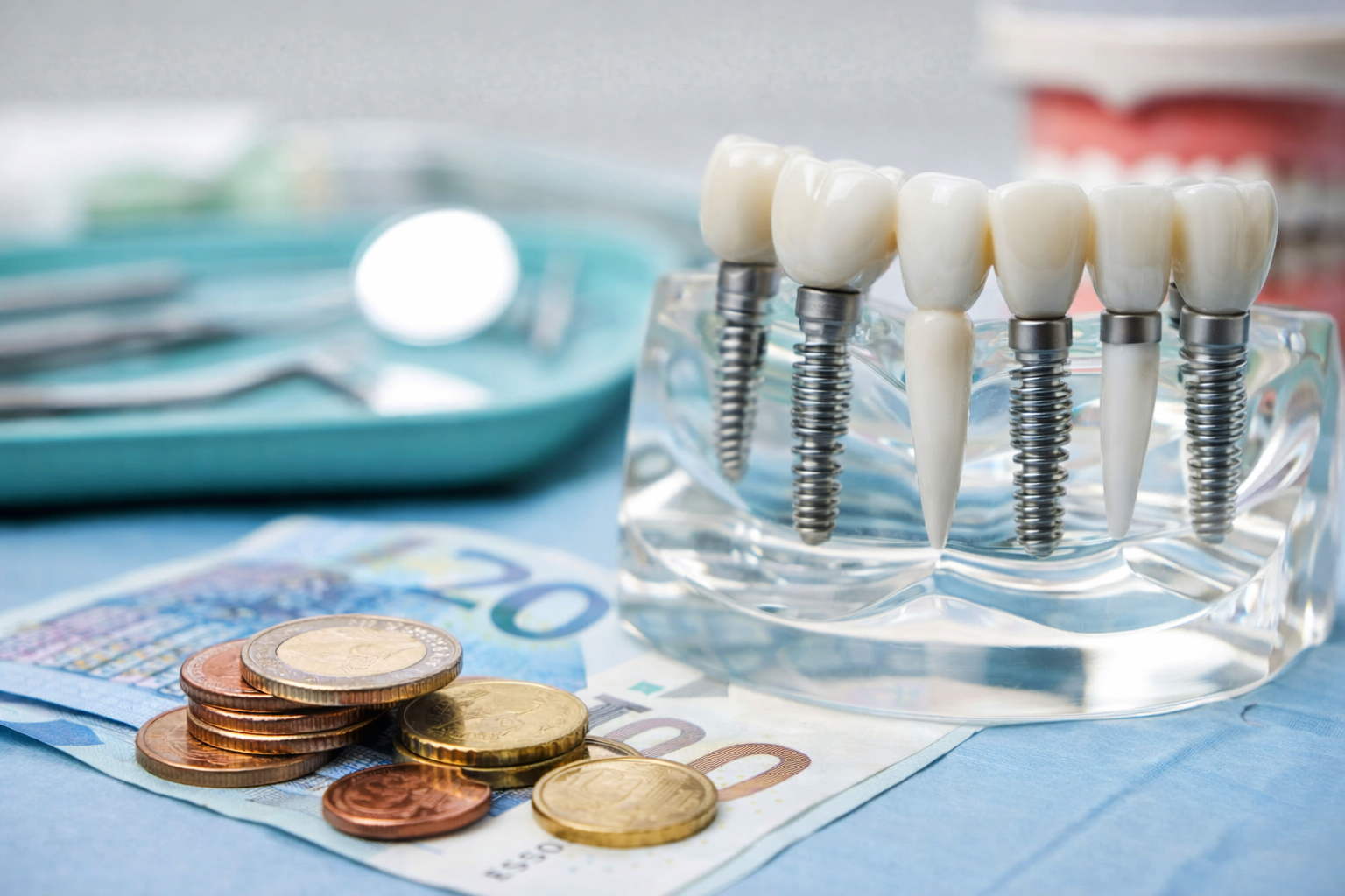 cout des implants dentaires et solutions de financement pour les soins dentaires