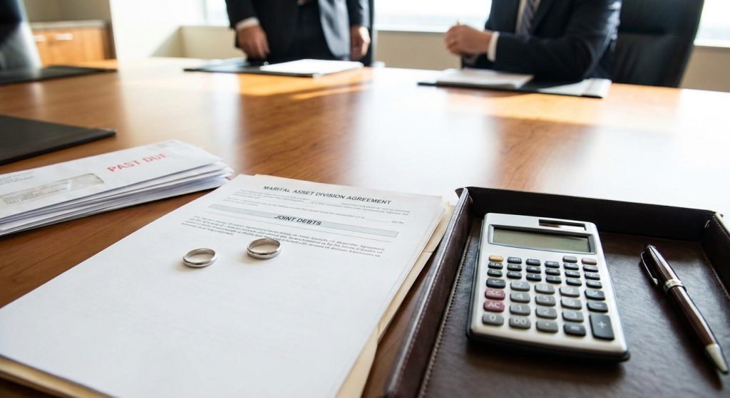Divorce et partage des dettes : tout comprendre sur la gestion des dettes lors d’une séparation