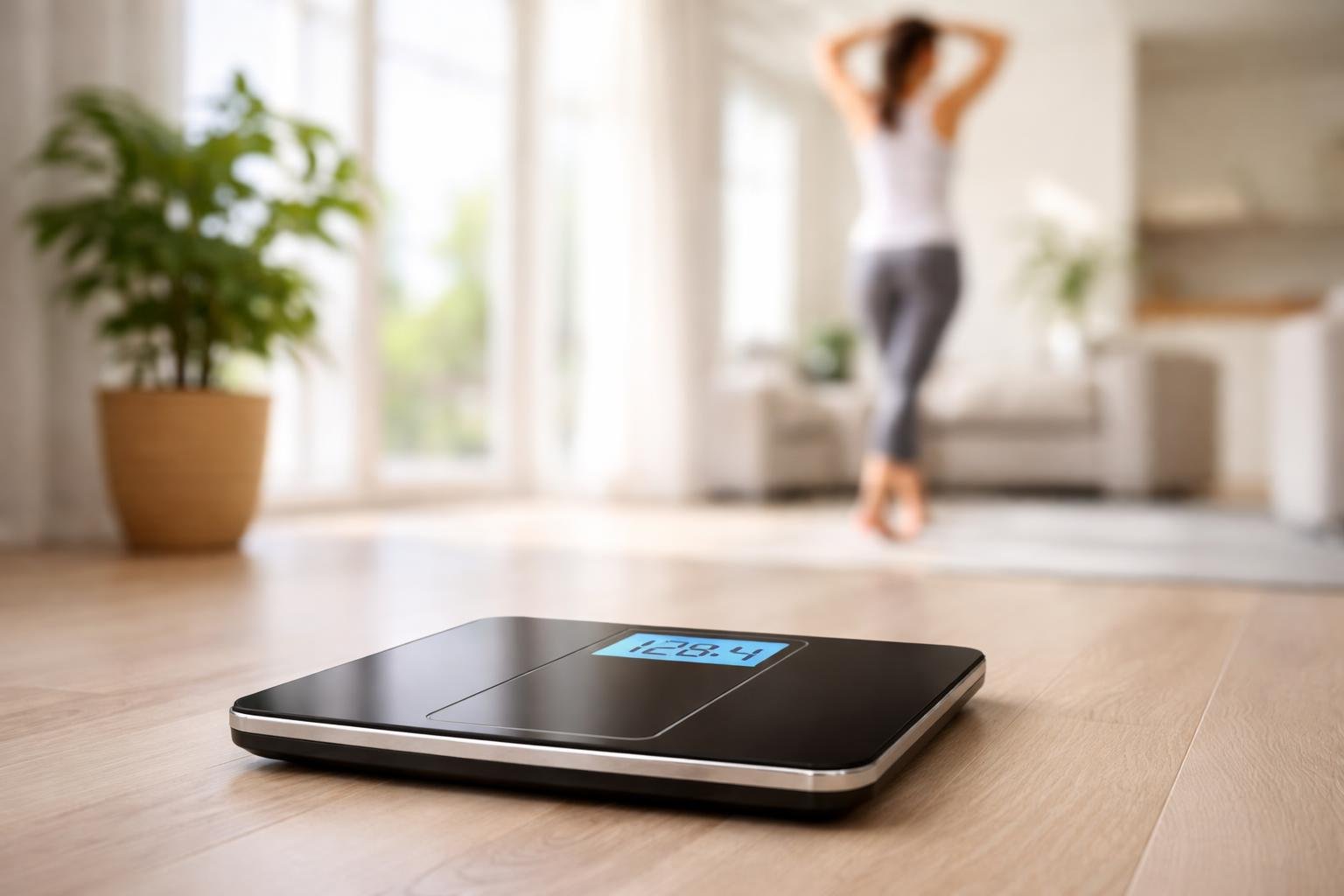 balance-numerique-personne-floue-plante